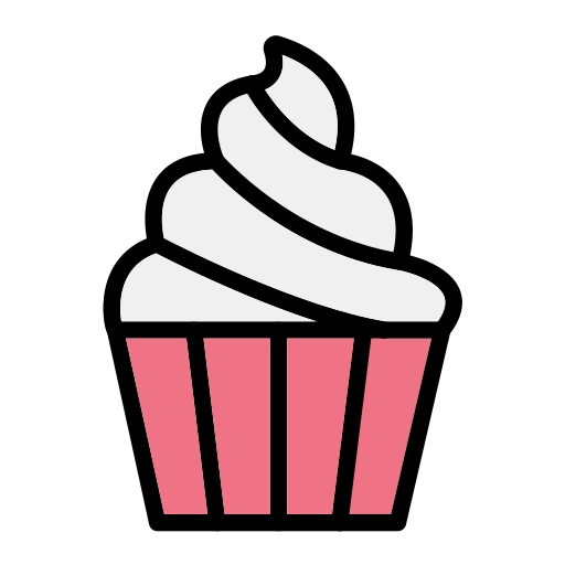 torta de la taza Generic Outline Color icono