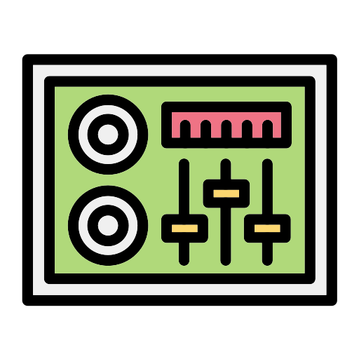 dj-mixer Generic Outline Color icoon