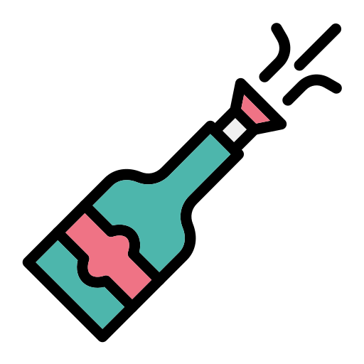 Champagne Generic Outline Color icon
