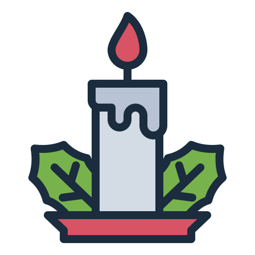 candle Generic Outline Color icon