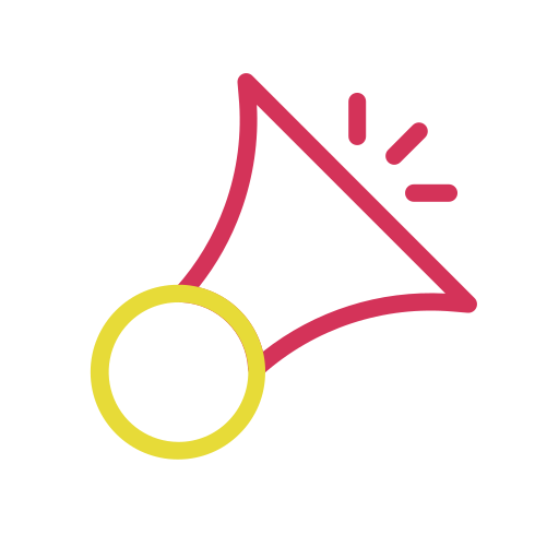 trompeta Generic Outline Color icono
