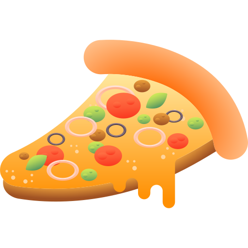 pizza Generic Flat Gradient Icône
