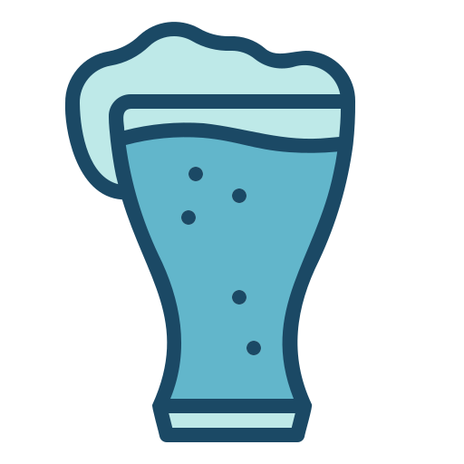 ビール Generic Blue icon