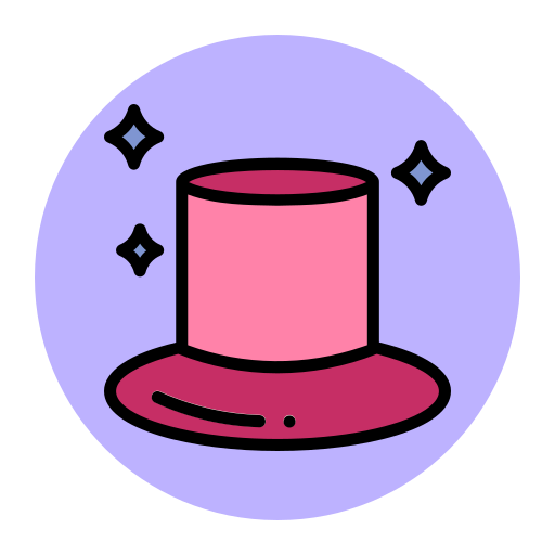 Magic hat Generic Outline Color icon