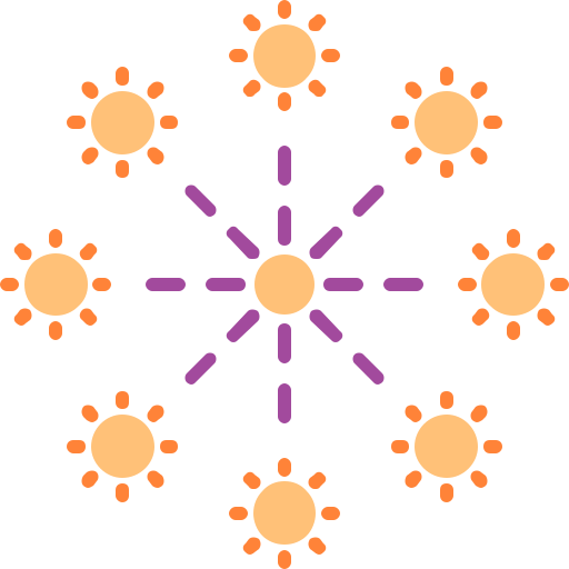 fajerwerki Generic Flat ikona