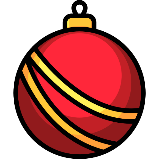 Christmas ball Generic Outline Color icon
