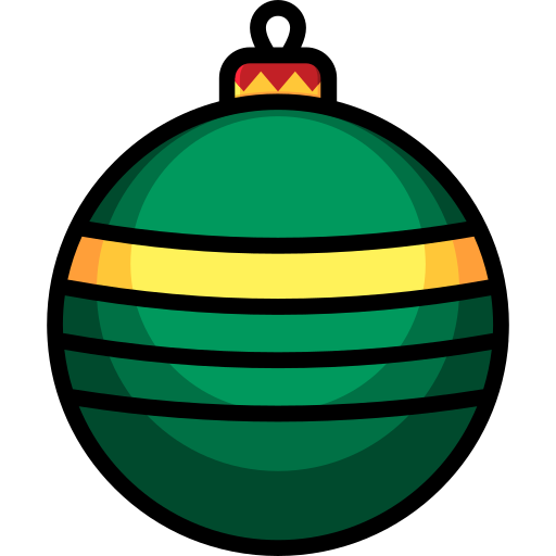 Christmas ball Generic Outline Color icon