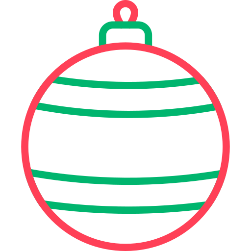 Christmas ball Generic Outline Color icon