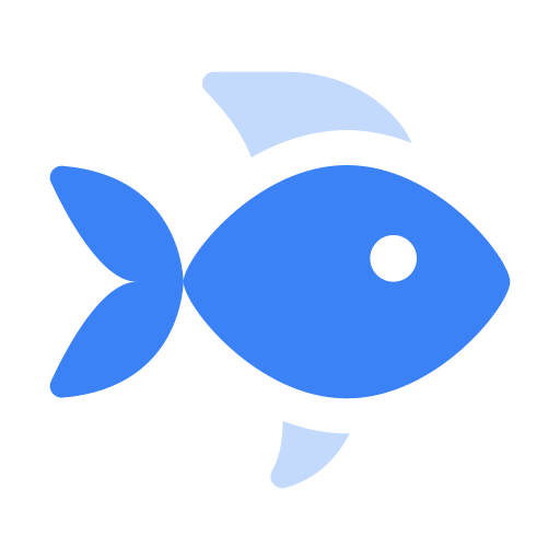 poisson Generic Blue Icône
