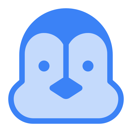 펭귄 Generic Blue icon