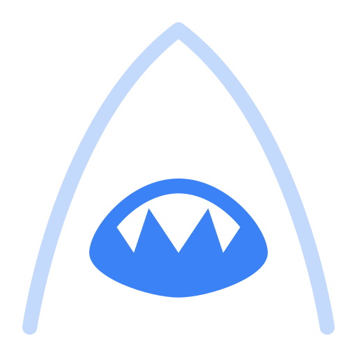tiburón Generic Blue icono