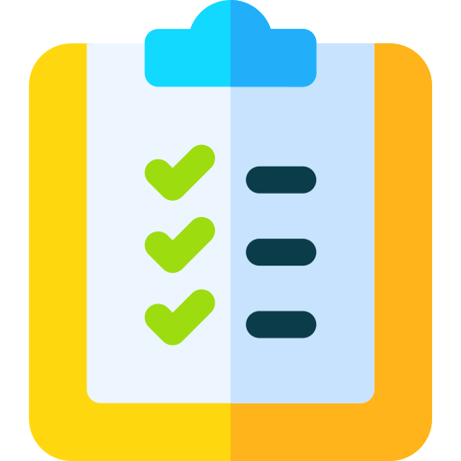 Check list Basic Rounded Flat icon