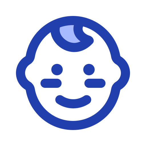 nieśmiały Generic Blue ikona