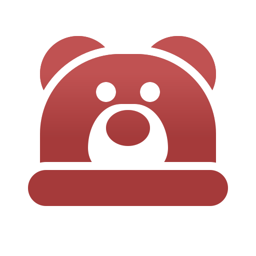 クマの帽子 Generic Flat Gradient icon