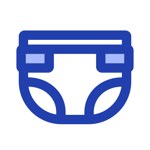 Diaper Generic Blue icon
