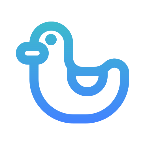 Duck Generic Gradient icon