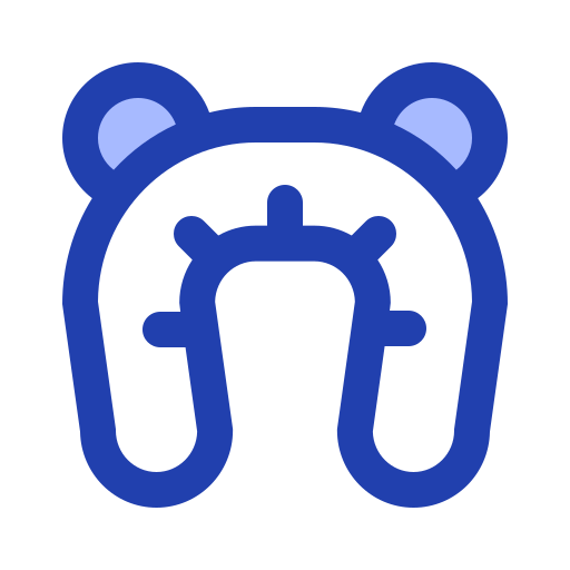 Almohada de cuello Generic Blue icono