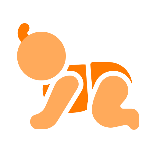 Crawl Generic Flat icon