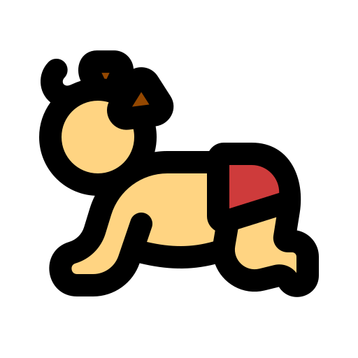 Crawl Generic Outline Color icon