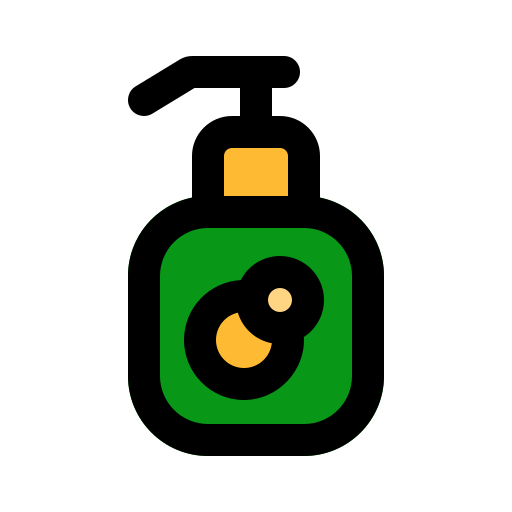 Liquid Soap Generic Outline Color icon