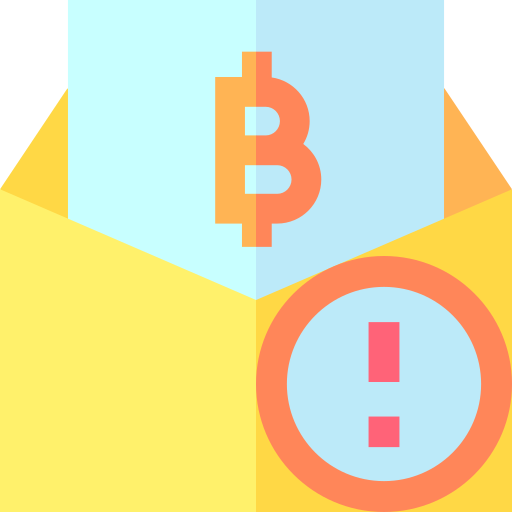bitcoin Basic Straight Flat Icône