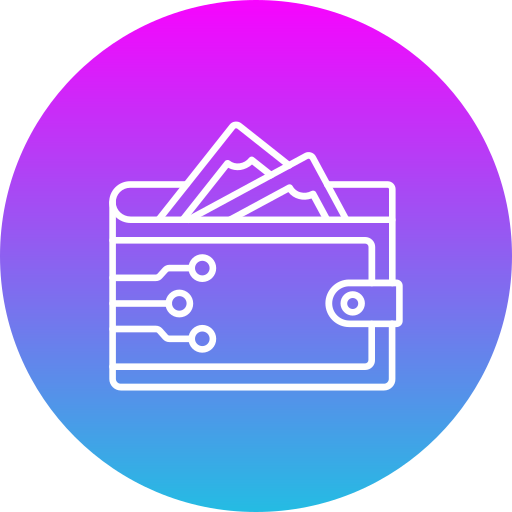 Digital wallet Generic Flat Gradient icon