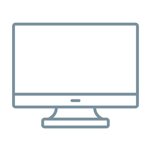 monitor Generic Simple Colors icon