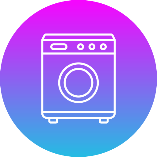 Washing machine Generic Flat Gradient icon