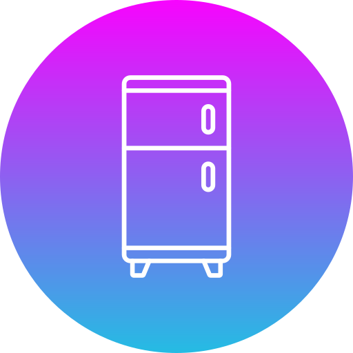 Refrigerator Generic Flat Gradient icon