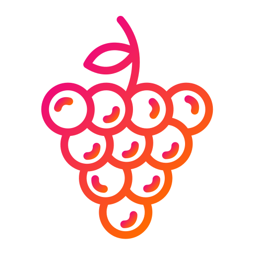 winogrona Generic Gradient ikona