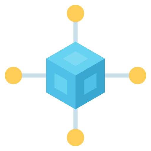 Distributed ledger Generic Flat icon