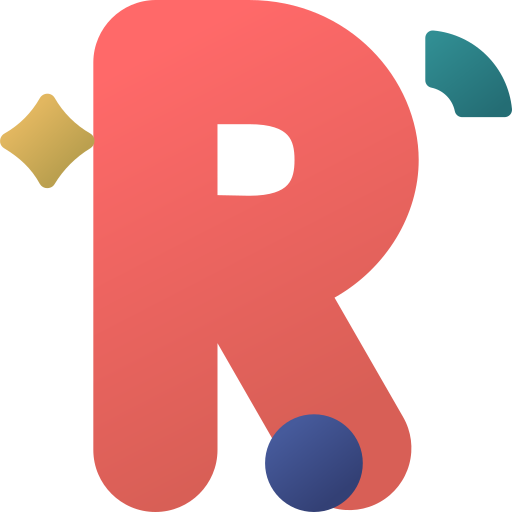 lettera r Generic Flat Gradient icona