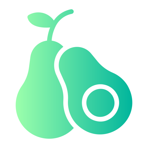 avocado Generic Flat Gradient icon