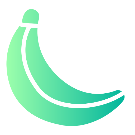 plátano Generic Flat Gradient icono