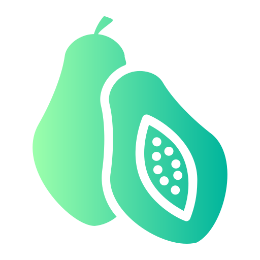 papaya Generic Flat Gradient icon