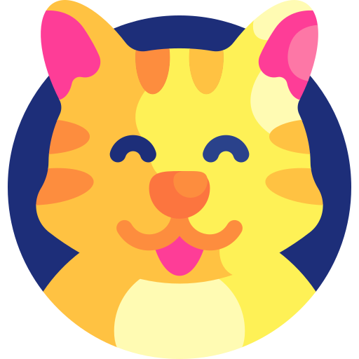 cat Detailed Flat Circular Flat icon