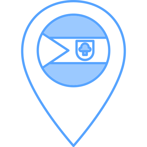 guinée Équatoriale Generic Blue Icône