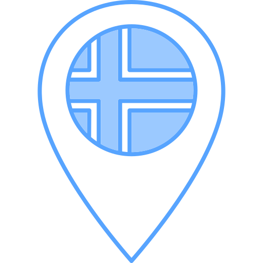 isole aland Generic Blue icona