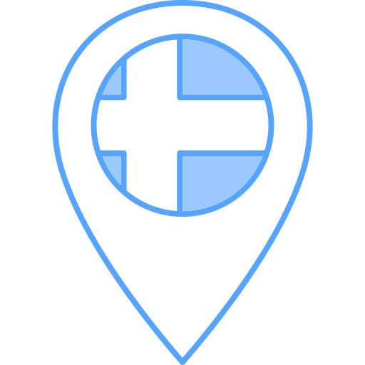 Дания Generic Blue иконка