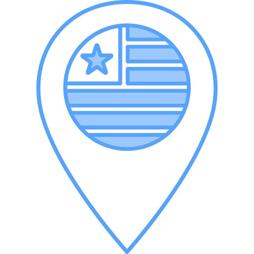 liberia Generic Blue ikona