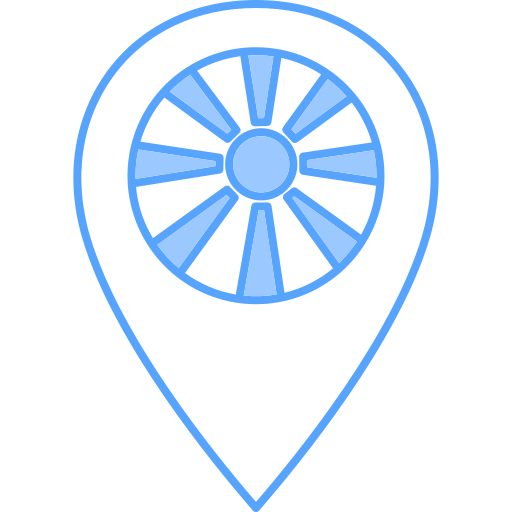 Республика Македония Generic Blue иконка