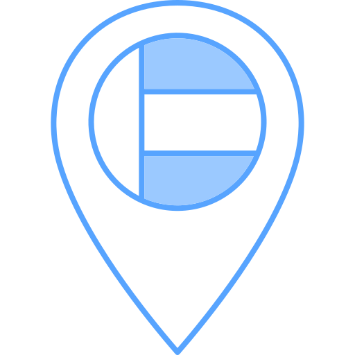 아랍 에미리트 Generic Blue icon