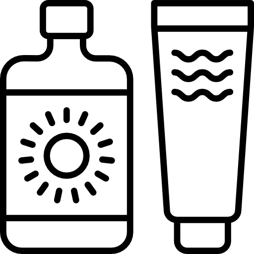 crema solare Made by Made Lineal icona