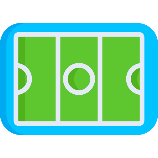 Hockey pitch Special Flat icon