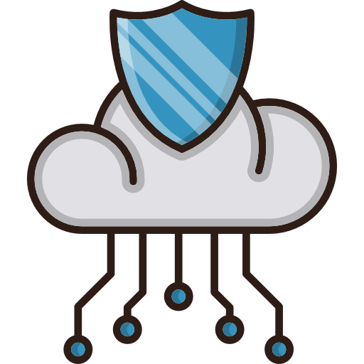 Cloud computing Cubydesign Lineal Color  icon