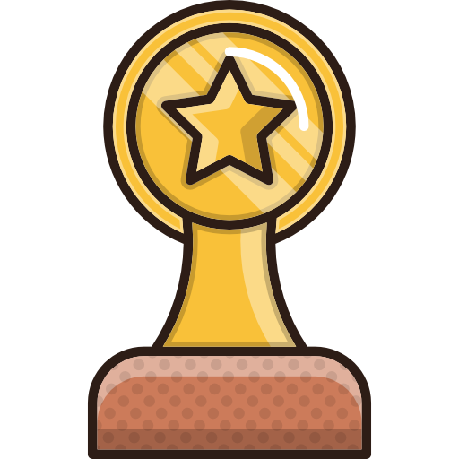 Trophy Cubydesign Lineal Color  icon