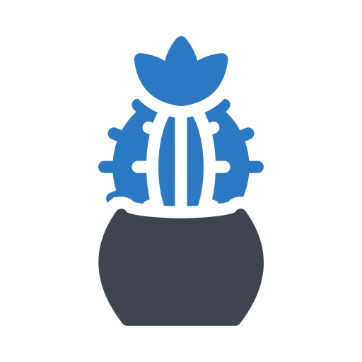 cactus Generic Blue Icône