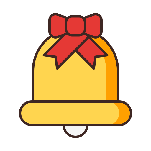 weihnachtsglocke Generic Outline Color icon