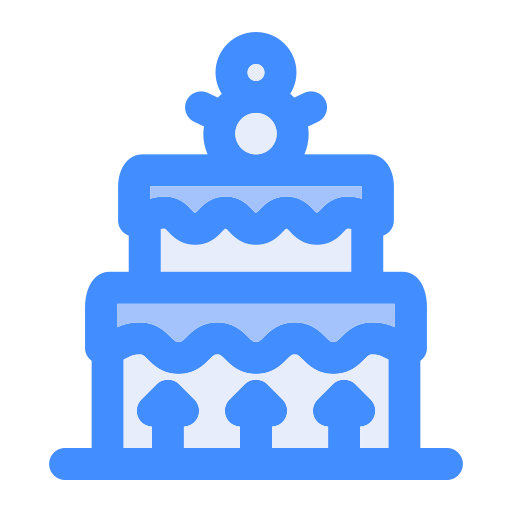 Cake Generic Blue icon
