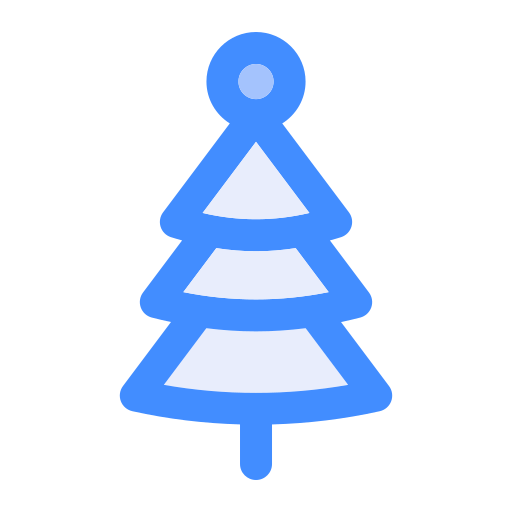 weihnachtsbaum Generic Blue icon